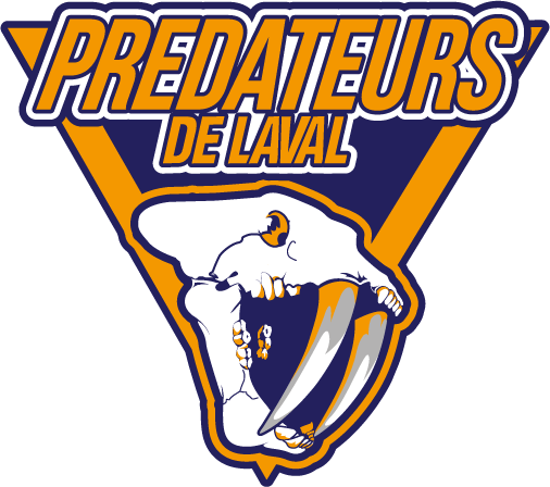 Laval Predators 2014-Pres Primary logo iron on.png